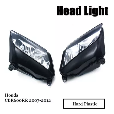 Motorcycle Headlight Headlamp Assembly For CBR600RR 2007-2012 Front Headlight • $54.99