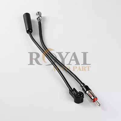 $10 • Buy Car Radio Antenna Adapter For 1973-up BMW Mercedes Audi Volkswagen FM Modulator