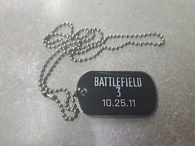 $49.99 • Buy Battlefield 3 10.25.11 Launch Collectible Dogtags Excellent Condition