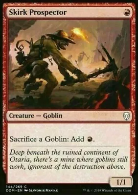 1x SKIRK PROSPECTOR - Dominaria/Onslaught - Goblin - MTG - Magic The Gathering • £2.99