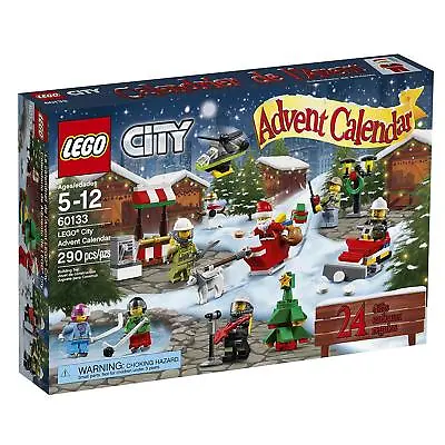 Lego City Town 60133 ADVENT CALENDAR 2016 Santa Snowman Hockey XMAS Present NEW • $113.99