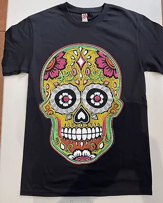 £10 • Buy Day Of The Dead Mexican T Shirt Sugar Skull Dia De Los Muertos No.12