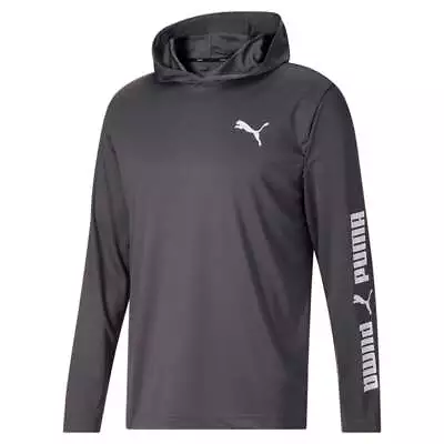 Puma Sunny Daze Pullover Hoodie Mens Grey Casual Outerwear 67161504 • $19.99