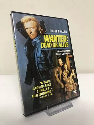 Wanted Dead Or Alive (DVD 2001) Rare Very Good Condition • $9.95