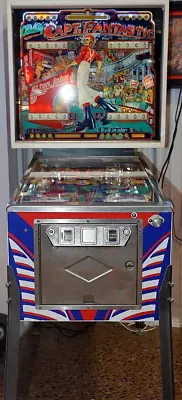 1976 Bally Captain Fantastic Pinball Machine Vintage Arcade Game • $4500