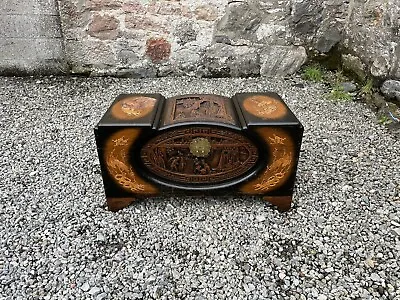 Vintage Oriental Camphor Wood Trunk /  Box / Chest • £325