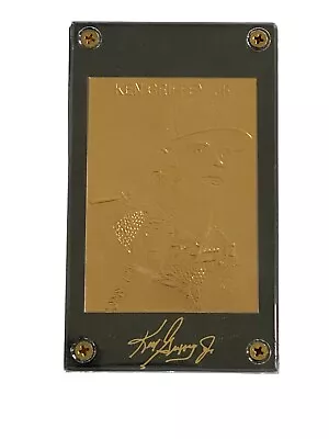 Ken Griffey Jr 1994 Golden Legends Limited Edition 22K Gold Card • $9