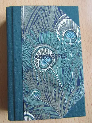 Tiny Vintage Liberty Fabric Covered Address Book Pocket Handbag Size 11 X 7.5cm • £7.99