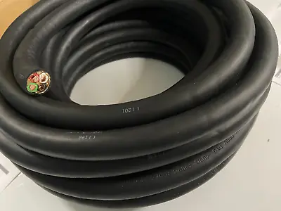10' FEET 6/4 SOOW High Flexible Portable Power Cable Jacket Black 600V USA • $39.99