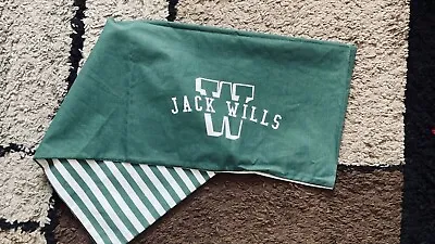 £3.99 • Buy Jack Wills Single Pillowcase In Green White. Very Good Condition