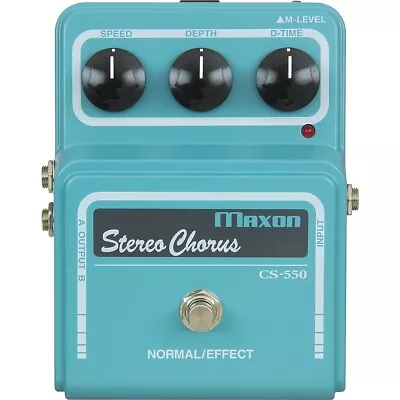 Maxon Vintage Series CS550 Stereo Chorus Pedal • $279