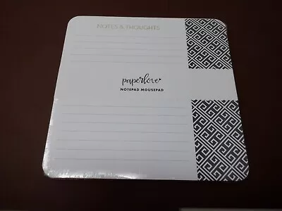 Notes & Thoughts Notepad Mousepad 8  X 8  Paperlove NEW  HC5454 • $8.95