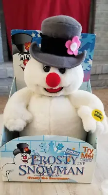 Vintage Gemmy Frosty The Snowman Singing Animated - 1997 Christmas Box Working • $14.99