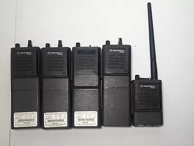 Motorola MT1000 Radio/ AS IS FOR PARTS NOT TESTED Lot Of 5 VHF/UHF • $64.99