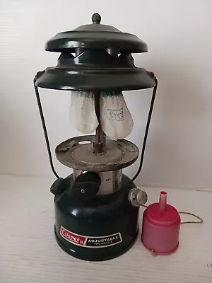 Vintage Coleman 288A Adjustable Camp Lantern Dated 05-91 • $10.39