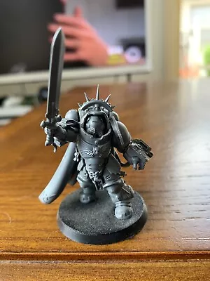 Warhammer 40K Space Marines Dark Imperium Captain In Gravis Armour OOP • $65