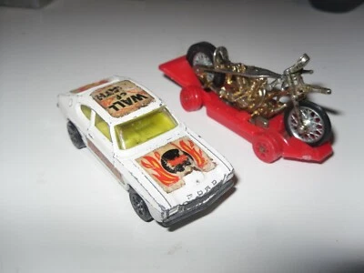 £90 • Buy Corgi Junior - Wall Of Death Ford Capri & Stunt Bike