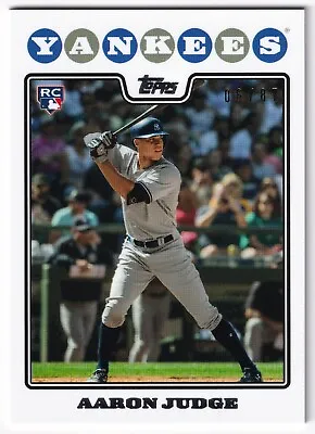 2017 Topps Transcendent AARON JUDGE Card #AJ-2008 VIP Party Yankees 06/87 • £149.99