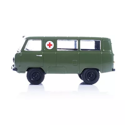 UAZ-450A Military Ambulance Khaki Diecast Model 1:43 ANS027K • $49.99