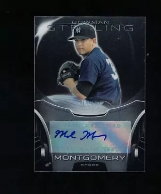 2013 Bowman Sterling  Autograph Auto #BSAP-MMO Mark Montgomery (T) • $2.99