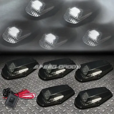 For 80-96 F-series Pickup 5pcs Smoked White Led Cab Roof Running Lights+switch • $30.88