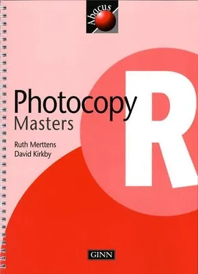 1999 Abacus Reception / P1: Photocopy Masters: ... By Kirkby David Spiral Bound • £4.48