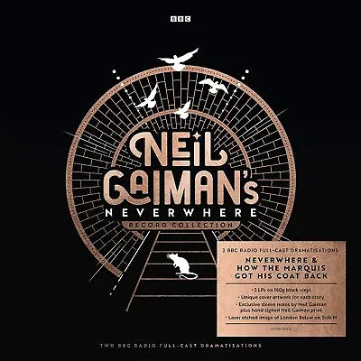 Neil Gaimans Neverwhere Record Collection 140g Black Vinyl - Signed Edition • £89.23