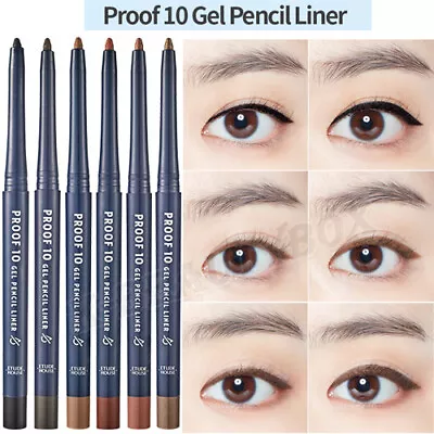 ETUDE HOUSE Waterpoof 10 Gel Pencil Eyeliner 6 Color Korean Cosmetics • $11.84