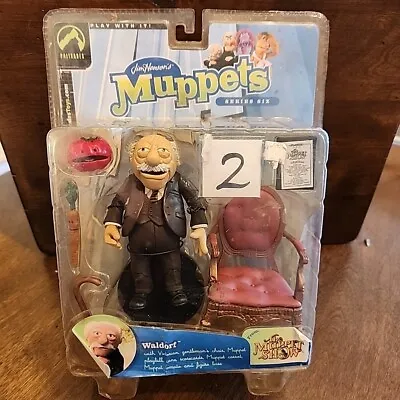 Jim Henson's The Muppets WALDORF Action Figure Palisades Series 6 2003 Toy • $44.99