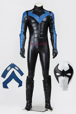 $199 • Buy High Quality Halloween Cosplay Night Wing  Costume Full Set Halloween Outfit 