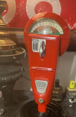 Vintage Duncan Parking Meter Working Duncan 60 Original Red • $140