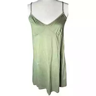 Stella McCartney Sage Green Slip Dress Size 40 • $82.35