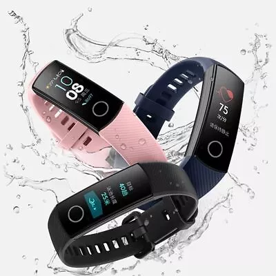 For Huawei HONOR Band 4 / 5 Soft Silicone Strap Replacement Rubber Watch Band • £3