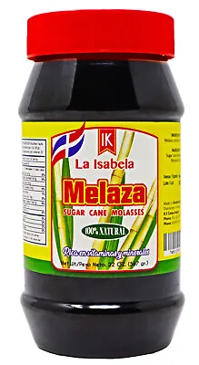 La Isabela Melaza Dominicana 22 Oz 100% Natural Sugar Cane Molasses • $16.99