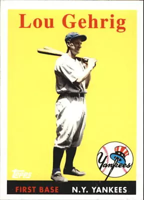 2010 Topps Vintage Legends Collection Baseball Card Pick • $1.25