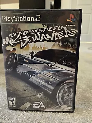 Need For Speed: Most Wanted (PlayStation 2 2005) - COMPLETE W/MANUAL • $17.19