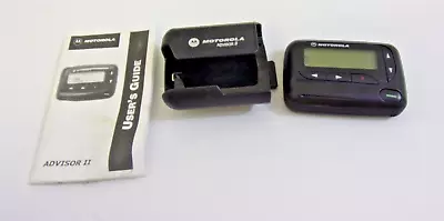 Vintage Motorola Pager Advisor II W Manual • $27.96