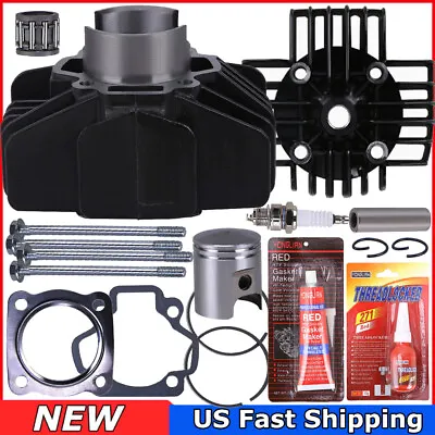 60cc Big Bore Piston Cylinder Kit For 1979-2017 Yamaha PW50 QT50 YF60S YT60 • $57.90