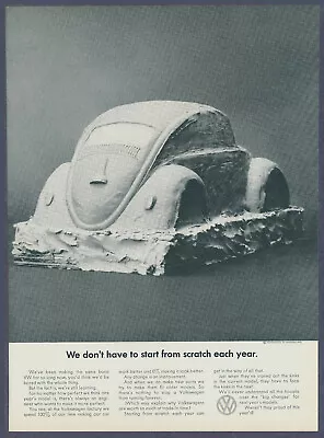 $14.95 • Buy Volkswagen VW Beetle Bug Vintage Magazine Print Ad 1969