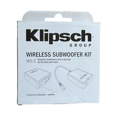 NIB Klipsch WA2 Wireless Subwoofer Kit New • $169.99