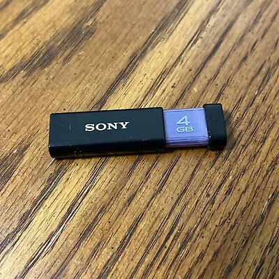 Sony 4GB USB 2.0 Flash Drive Microvault Windows / MAC • $7.96