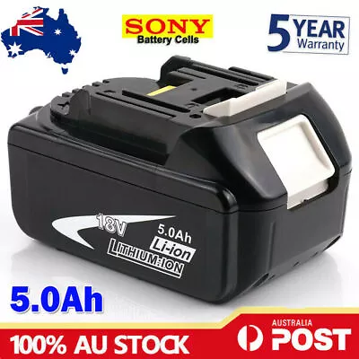$33.89 • Buy NEW 18V 5.0AH LXT Battery For Makita BL1830 BL1840 BL1850 Li-Ion Cordless Tools