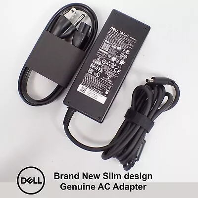 Genuine Dell Slim 90W GaN 4.5mm Charger AC Power Adapter 2MWVW HA90PM190 • $14.99