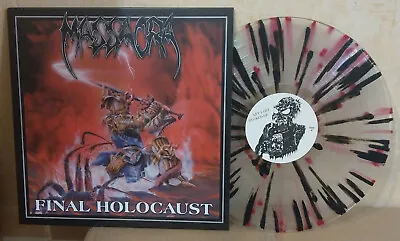 MASSACRA – Final Holocaust (Crystal Clear Black & Bloodred Splatter Vinyl) • $60