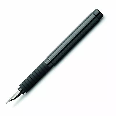 Faber-Castell Essentio Fountain Pen In Black Carbon - Extra Fine Point -NEW • $56.95