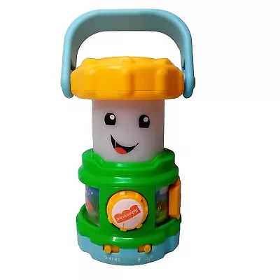 FISHER-PRICE Camping Fun Lantern Toy Coloured Light Sings Talks Laugh And Learn  • $22.50