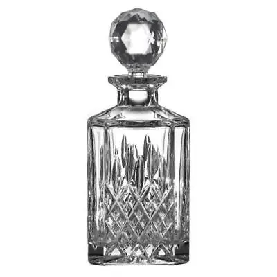 Royal Doulton Highclere Premium Crystal Square Spirit Decanter • $225