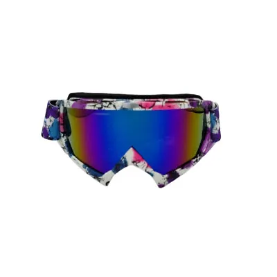Motorcycle Racer Goggles Off-Road Motocross Dirt Bike UTV MX ATV Glasses Eyewear • $10.99