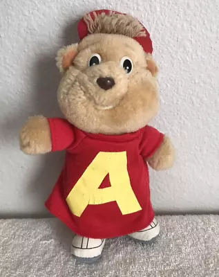 1987 Alvin And The Chipmunks Alvin Plush Toy Graphics International Vintage • $4.99