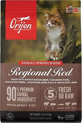 $49.46 • Buy Dry Cat Food, Grain Free, Premium, High Protein, Fresh & Raw Animal Ingredients